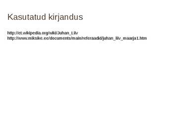 Juhan Liiv #7