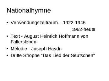 Die Bunderepublik Deutscland esitlus #4