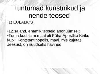 Bütsantsiaeg- slaididega #13