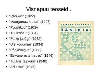 Henrik Visnapuu slaidshow #12