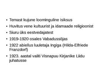 Henrik Visnapuu slaidshow #5