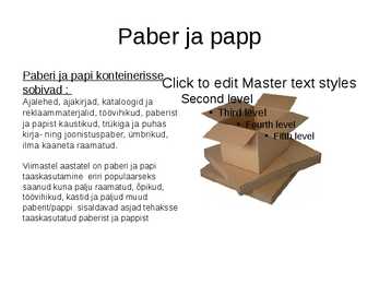 Pakendite sorteerimine #4