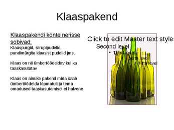 Pakendite sorteerimine #6