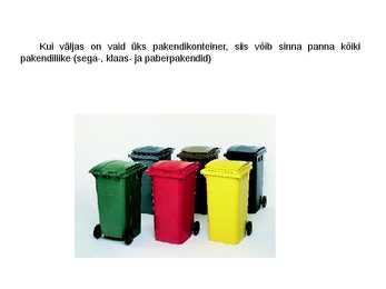 Pakendite sorteerimine #9