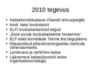 Eestimaa Looduse Fond #13