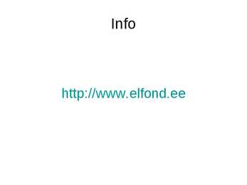 Eestimaa Looduse Fond #14