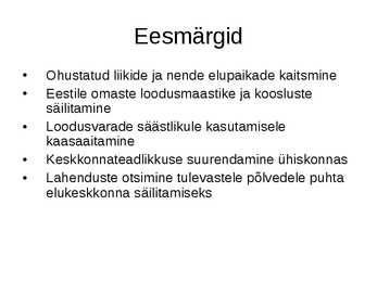 Eestimaa Looduse Fond #7