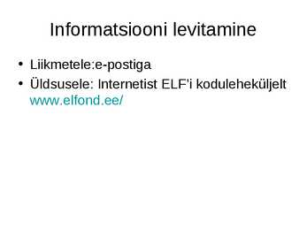 Eestimaa Looduse Fond #8