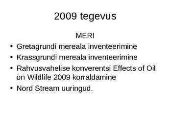Eestimaa Looduse Fond #9