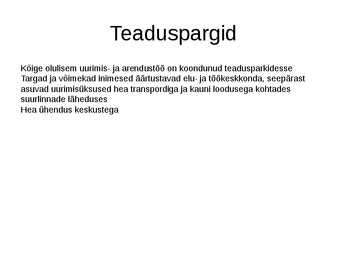 Kõrgtehnoloogiline tootmine #7