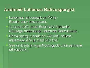 Lahemaa Rahvuspark #2
