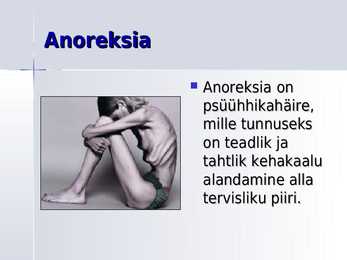 Toitumisprobleemid #2