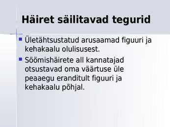Toitumisprobleemid #19