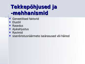 Toitumisprobleemid #24