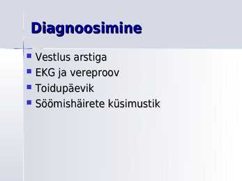 Toitumisprobleemid #10