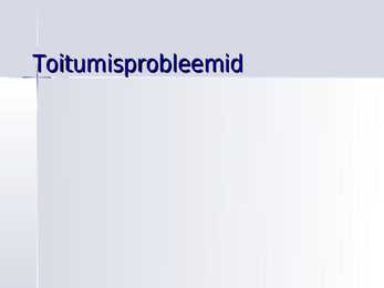 Toitumisprobleemid