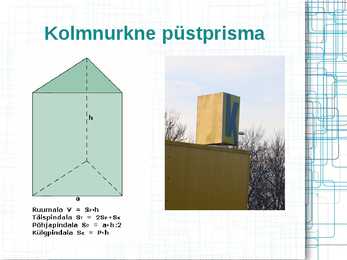 Esitlus geomeetrilistest kujunditest #5