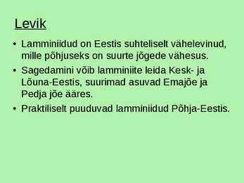 Lamminiidud #3