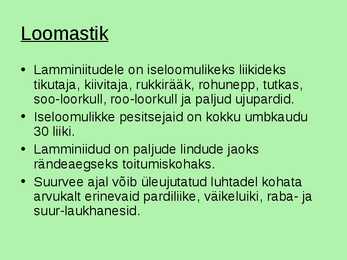 Lamminiidud #5