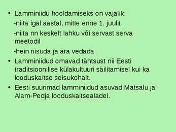 Lamminiidud #9