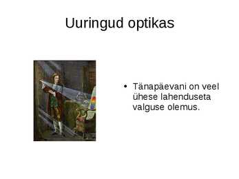 Klassikaline füüsika ja lähismaailm #13