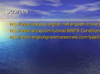 CONDITIONALS #12