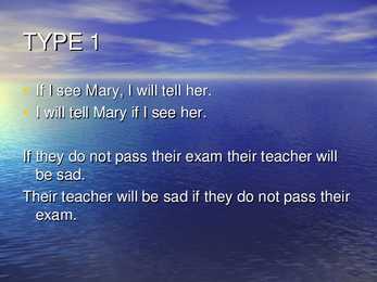 CONDITIONALS #8