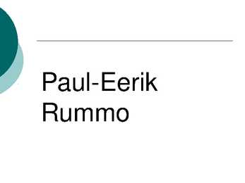 Paul-Eerik Rummo