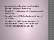 Prantsusmaa kuninganna Anna #6