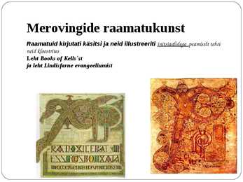 Merovingide Kunst #3