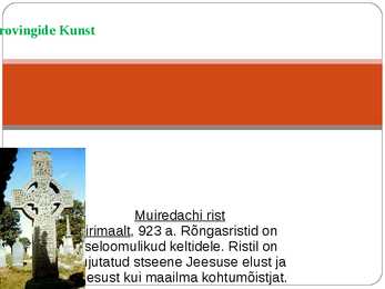 Merovingide Kunst