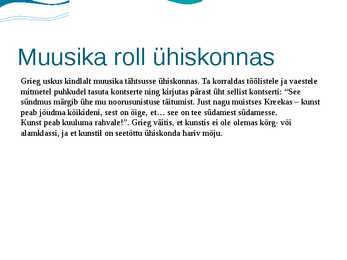 Edvard Griegi pikk power pointi esitlus #6