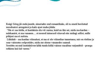 Edvard Griegi pikk power pointi esitlus #7