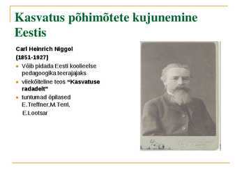 Koolieelse pedagoogika ajalugu Eestis #7