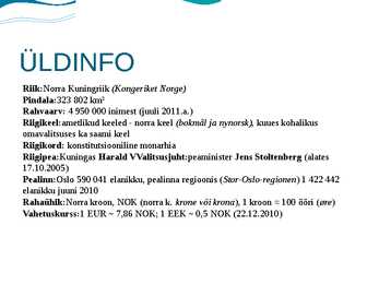Slaidiesitus Norra #3