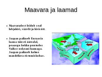 Jaapan ppt - kliima-asukoht-loodus #4