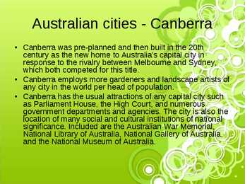 Australian nature-cities and animals #10