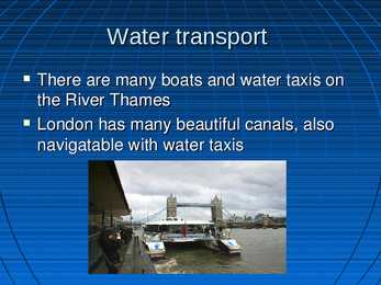 Transport system in London #10