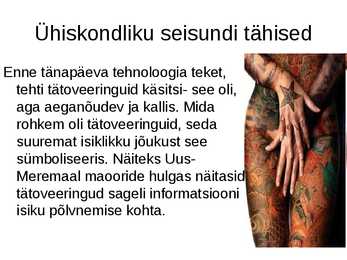 Märgikultuur-tatoveeringud #2