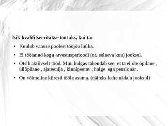 Tööpuudus- slaidid #3