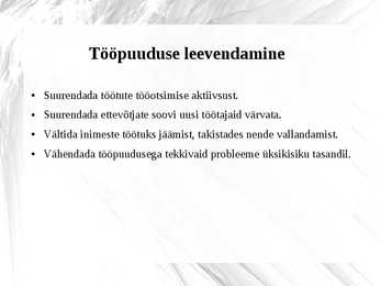 Tööpuudus- slaidid #10