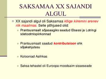 Maailm xx saj-algul #21