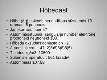 Hõbe #2