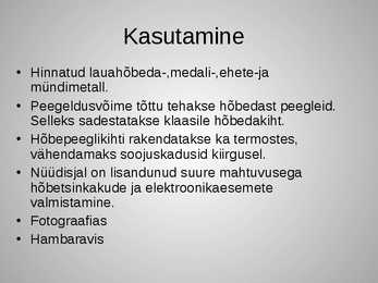 Hõbe #9