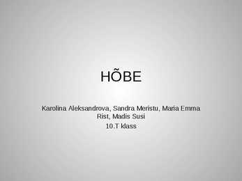 Hõbe