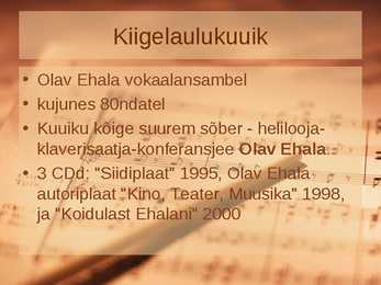 Olav Ehala #7