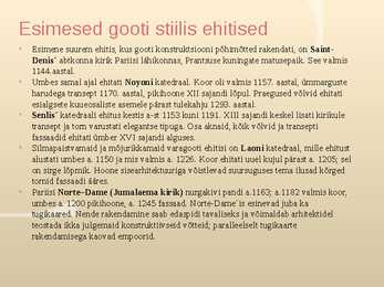 Gooti arhitektuur #7
