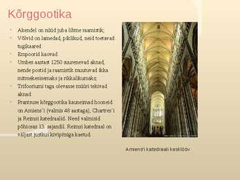 Gooti arhitektuur #9