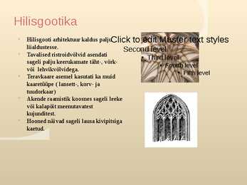 Gooti arhitektuur #10
