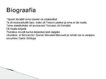 Giovanni Boccaccio - slideshow #2